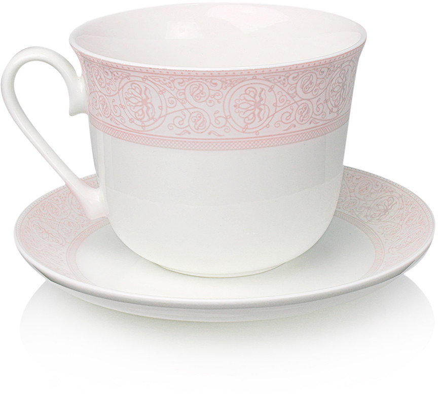 Кружка Джамбо с блюдцем | Дионис-Джеральдин | Акку