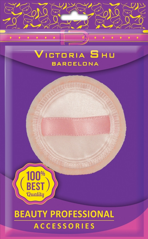 Пуховка для пудры S105 | Beauty Professional Accessories | Victoria Shu