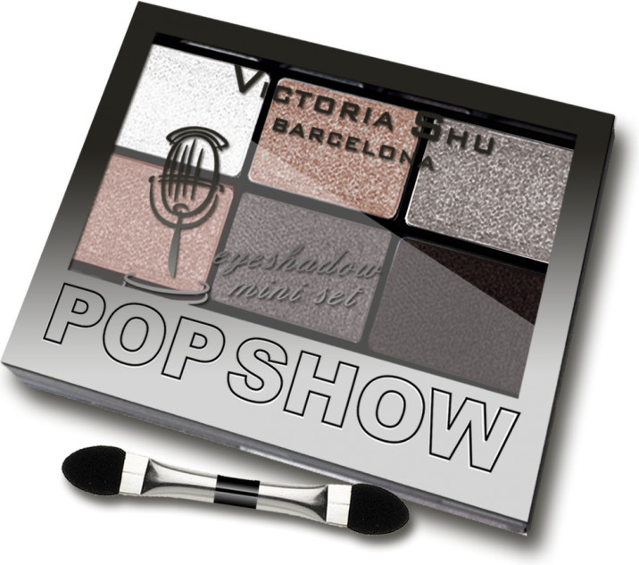 Набор теней для век «Pop Show», оттенок 468 Коричнево-персиковая гамма | Victoria Shu