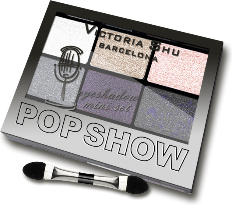 Набор теней для век «Pop Show», оттенок 470 Бежево-сиреневая гамма | Victoria Shu