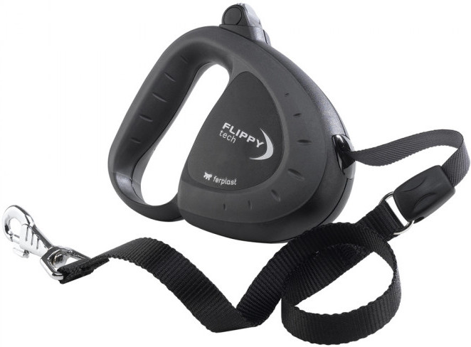Поводок-рулетка для собак с лентой | Flippy Tech Tape | Ferplast