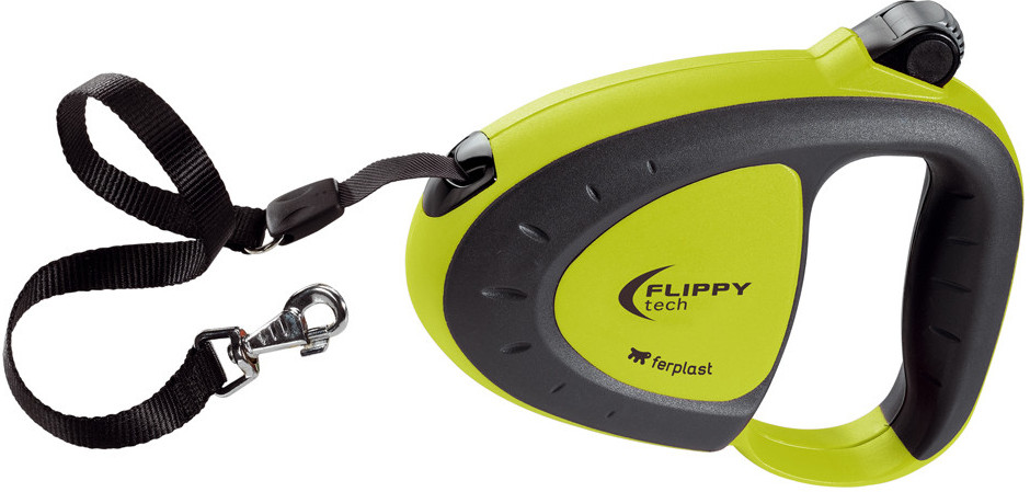 Поводок-рулетка для собак с лентой | Flippy Tech Tape | Ferplast