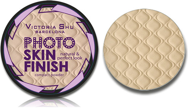 Пудра компактная «Photo Skinfish», оттенок Натуральный | Victoria Shu