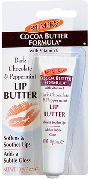 Бальзам для губ с маслом какао и витамином Е, шоколад и мята | Cocoa Butter | Palmer's