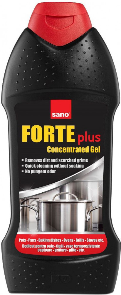 Гель для удаления пригоревшей грязи | Forte plus | Sano