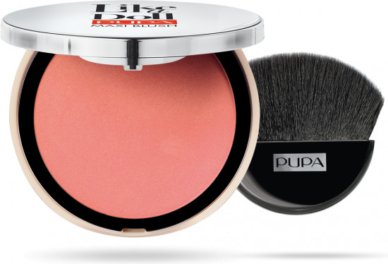 Румяна компактные с эффектом бархата «Maxi Blush», оттенок 203
