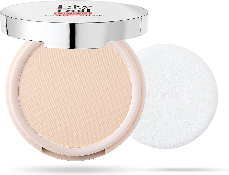 Пудра компактная с матовым эффектом «Compact Powder », оттенок 001 | Like a Doll | Pupa