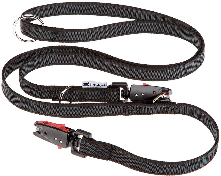Поводок-перестежка для собак | Daytona Gummy Matic GA | Ferplast