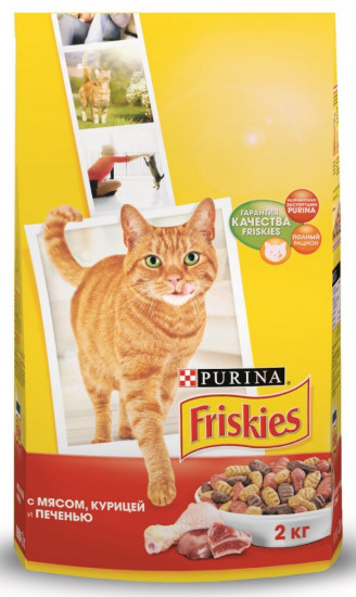 Корм для кошек Friskies «Мясное ассорти» (2 кг)