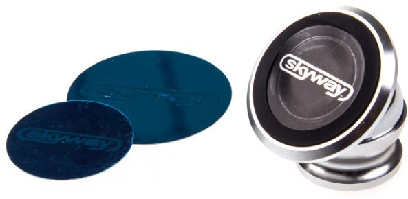 Держатель телефона на панель «Хром» | Металл | Skyway