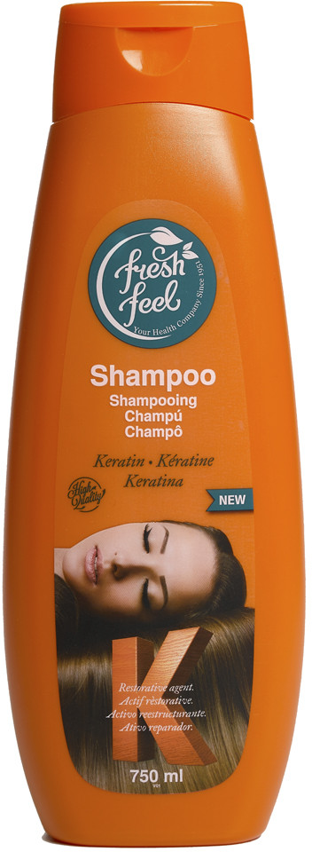 Шампунь для восстановления волос c кератином | Fresh Feel
