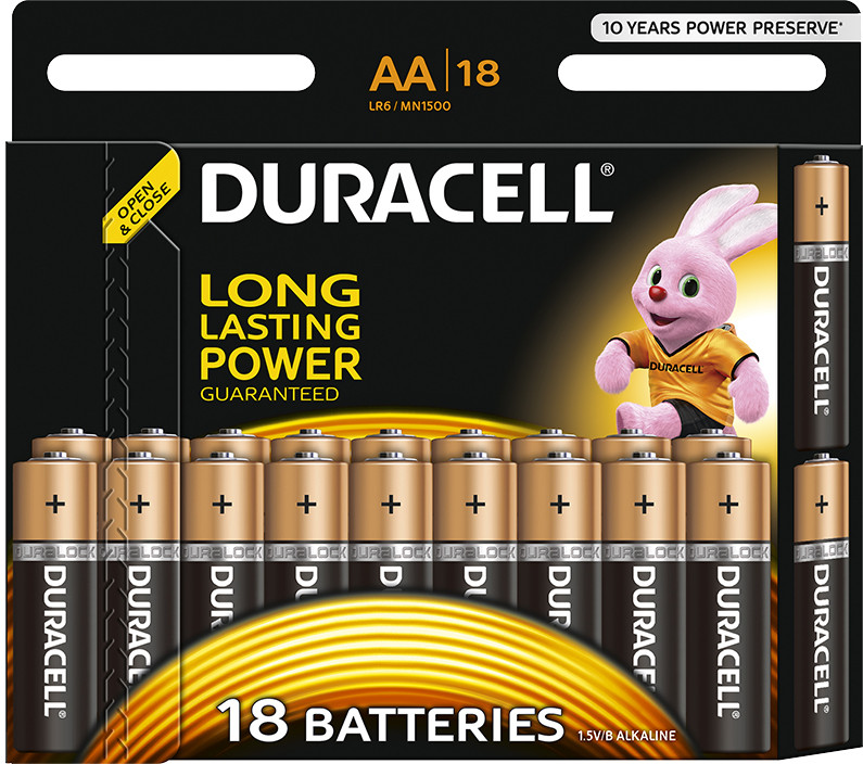 Батарейка алкалиновая AA LR6 | Basic | Duracell
