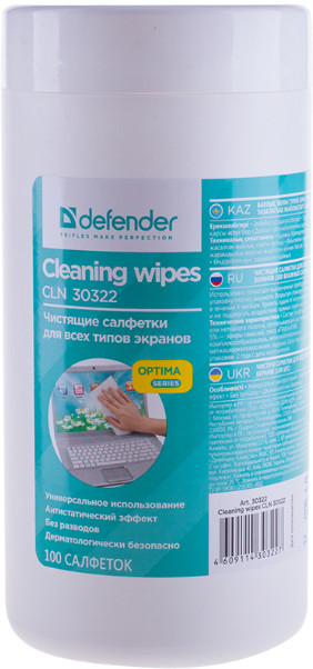 Салфетки влажные | Optima | Defender