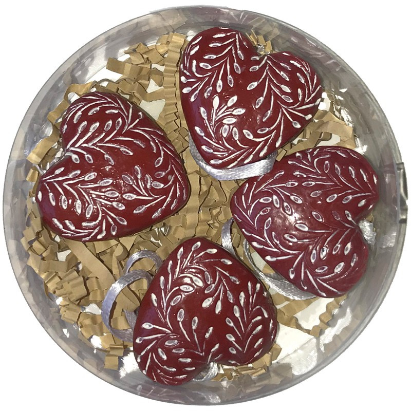 Набор елочных украшений «Сердце» | Феникс Презент