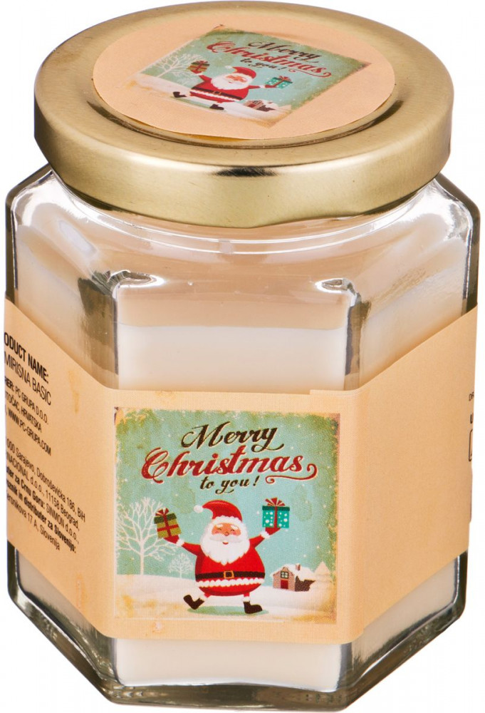 Свеча ароматическая в банке (диаметр 7 см) | Magic | PC Grupa d.o.o.