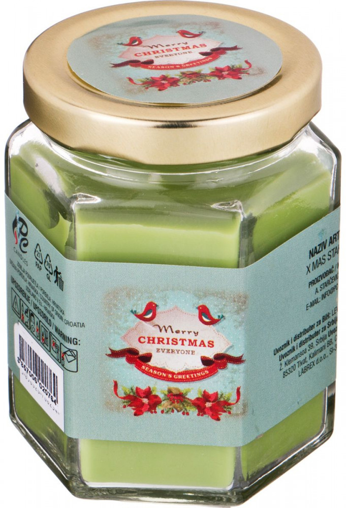 Свеча ароматическая в банке (диаметр 7 см) | Magic | PC Grupa d.o.o.