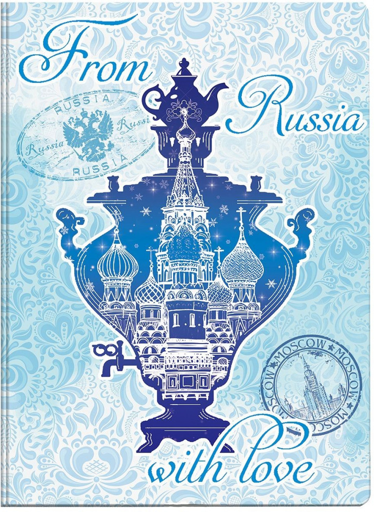 Обложка для паспорта «Самовар» | Welcome to Russia | Magic Home