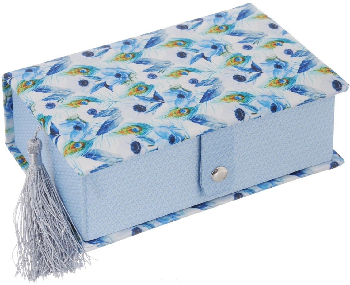 Шкатулка «Павлиньи перья»