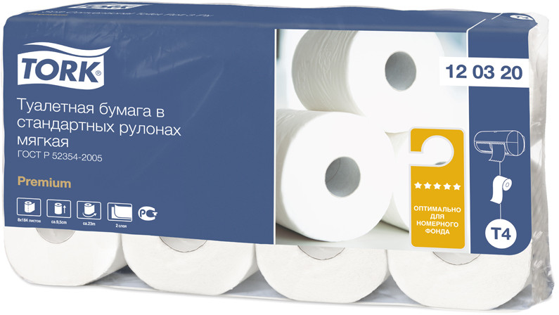 Туалетная бумага | Premium | Tork