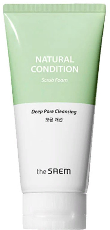 Пенка для умывания лица с мельчайшими скрабирующими частичками | Natural Condition | The Saem