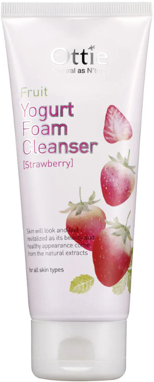 Пенка для умывания с экстрактом клубники | Yogurt | Ottie
