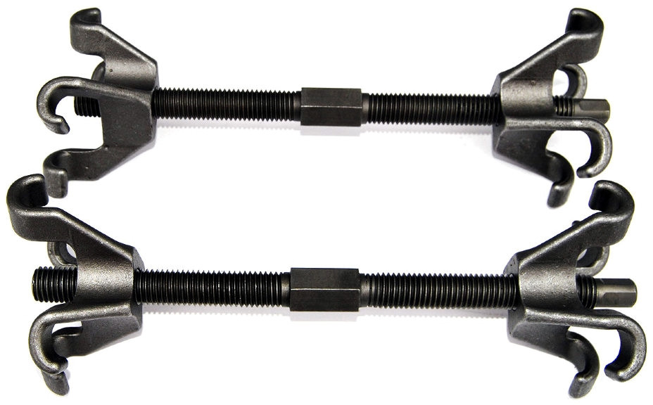 Стяжка пружин со сдвоенным крюком (2 шт.) | АвтоДело