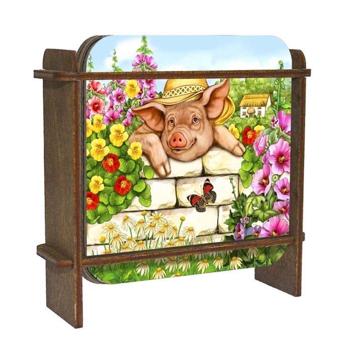 Набор подставок под горячее «Кабанчик» (4 шт.)