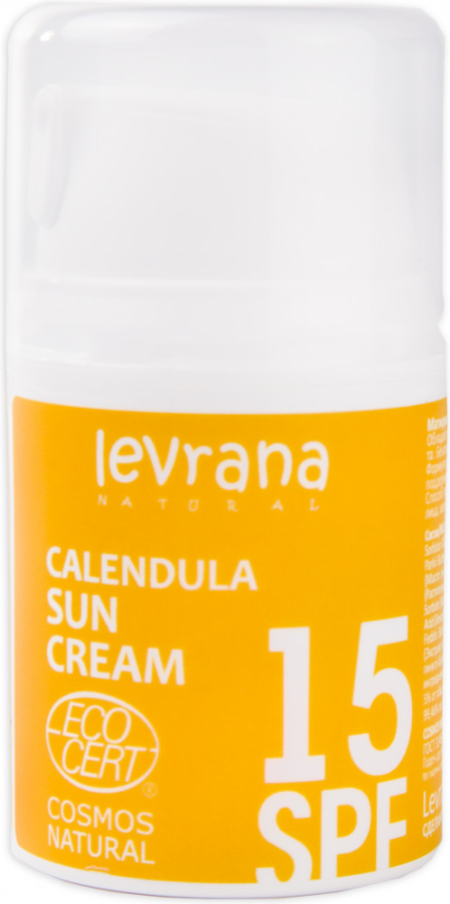 Крем для лица SPF15 «Календула» | Levrana