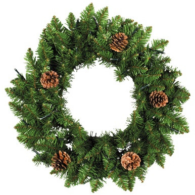 Венок еловый с шишками | Алтайские горы | Holiday Classics