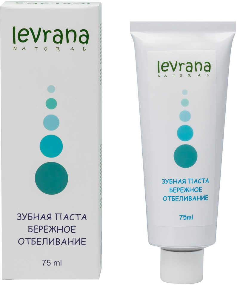 Зубная паста «Бережное отбеливание» | Levrana