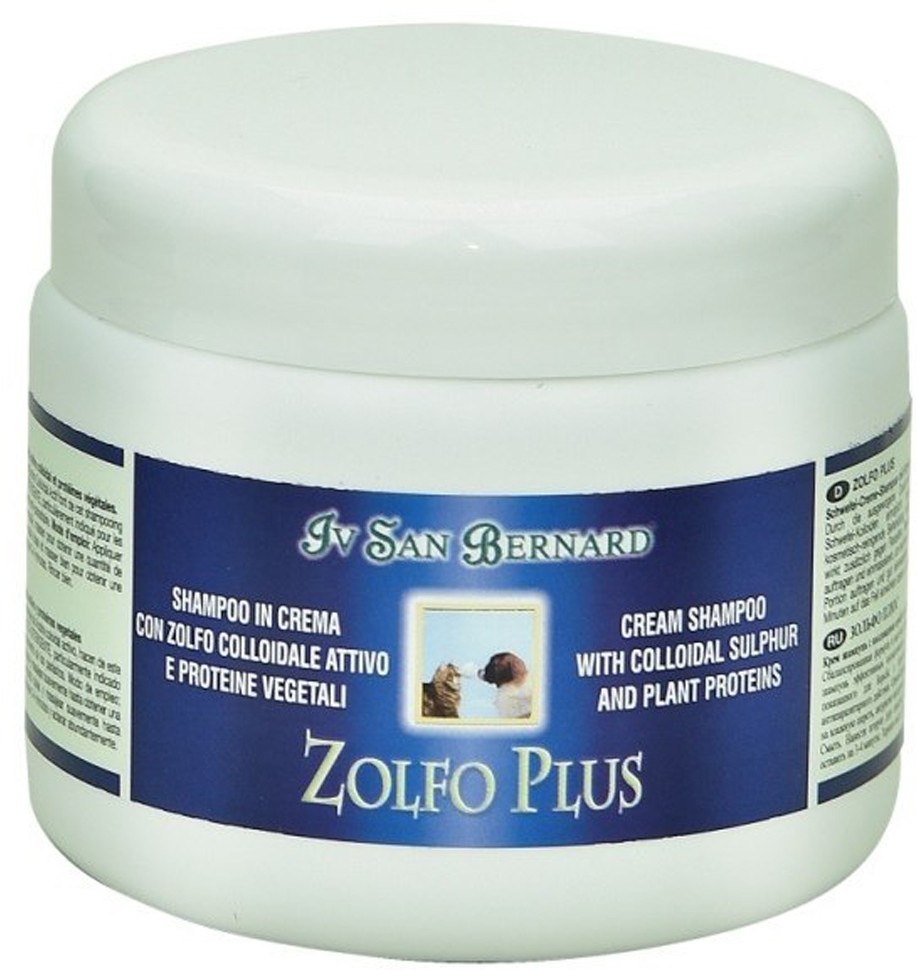 Крем-шампунь с коллоидной серой и растительными белками «Zolfo Plus» для собак | Mineral | Iv San Bernard