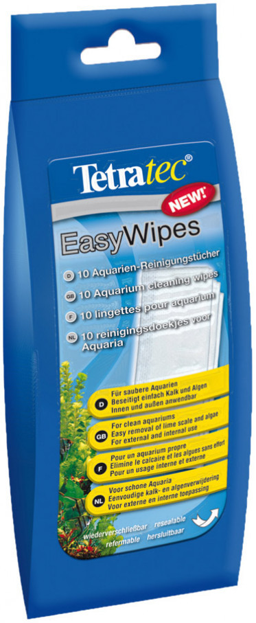 Салфетки для протирки аквариумов «Easy Wipes» (10 шт.) | Tetra