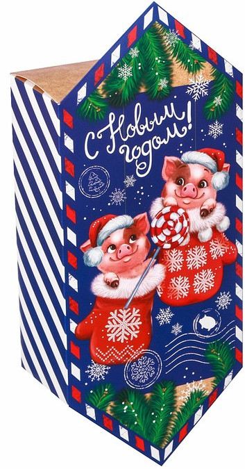 Сборная коробка-конфета «С Новым Годом!» | Новогодние традиции | Дарите Счастье