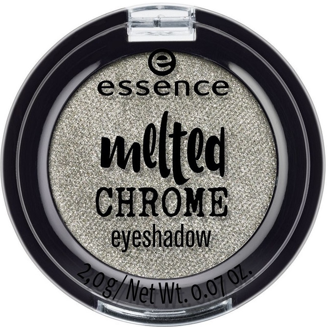 Тени для век «Melted Chrome Eyeshadow», оттенок 05 Lead me | Essence