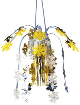 Фонтан-каскад со снежинками | Holiday Classics