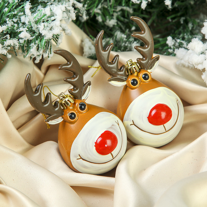 Украшение ёлочное «Веселый олень» | Зимнее волшебство