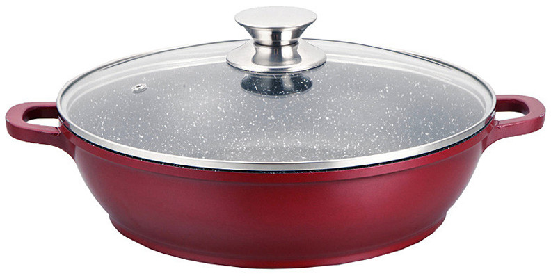 Сковорода-сотейник с крышкой «Kochen mit genuss» | Kochen mit genuss | Agness