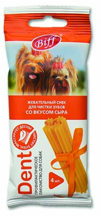 Снек жевательный для мелких собак | Dent | Biff