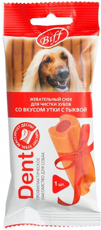 Снек жевательный для крупных собак | Dent | Biff