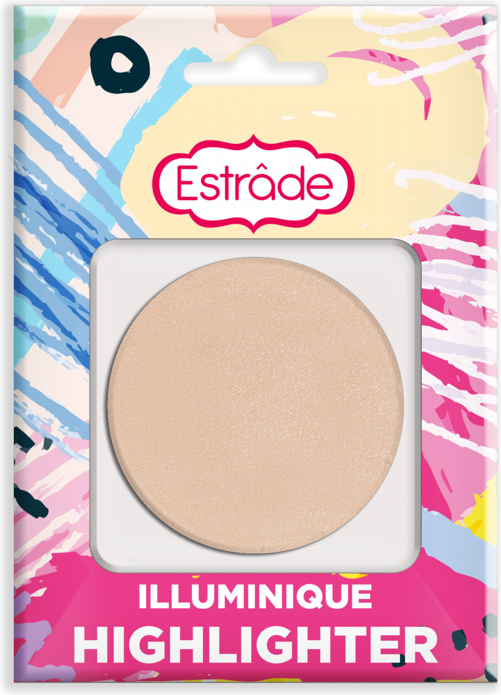 Хайлайтер компактный, оттенок 310 золотое сияние | Illuminique | Estrâde