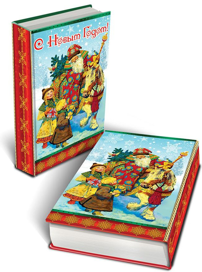 Шкатулка декоративная «Дед Мороз и дети» | Феникс Презент