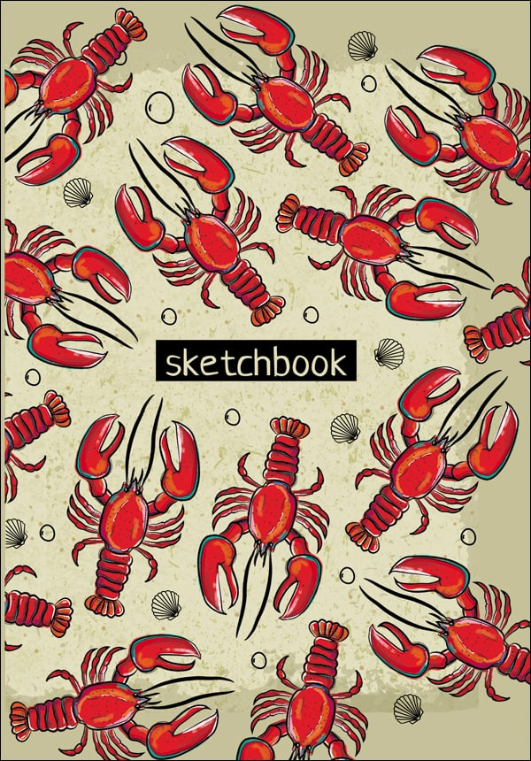 Скетчбук «Раки» | Скетчбук А5 | Проф-Пресс