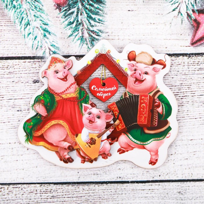 Магнит «Семейный оберег» | Новогодние традиции | Зимнее волшебство