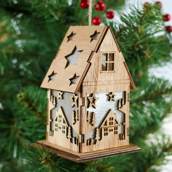 Декор с подсветкой «Зимняя ночь»