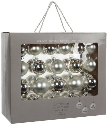 Набор стеклянных шаров | House of Seasons