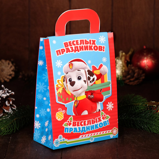 Коробка подарочная складная «Веселых праздников»