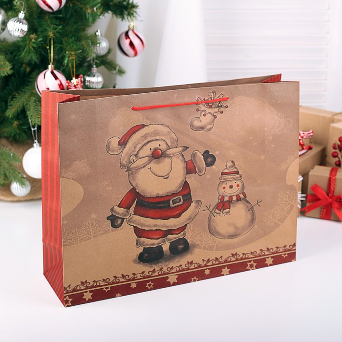 Пакет крафт | Новогоднее ассорти