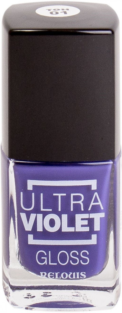 Лак для ногтей, оттенок 01 Gloss | Ultra Violet | RELOUIS