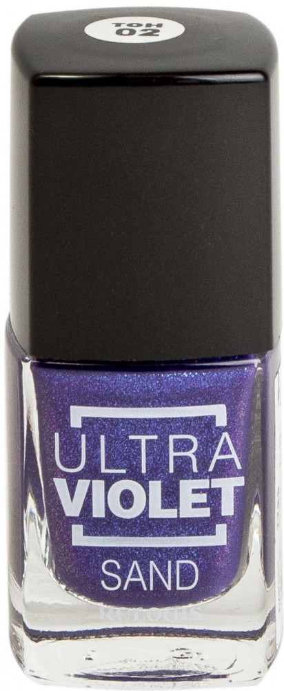 Лак для ногтей, оттенок 02 Sand | Ultra Violet | RELOUIS