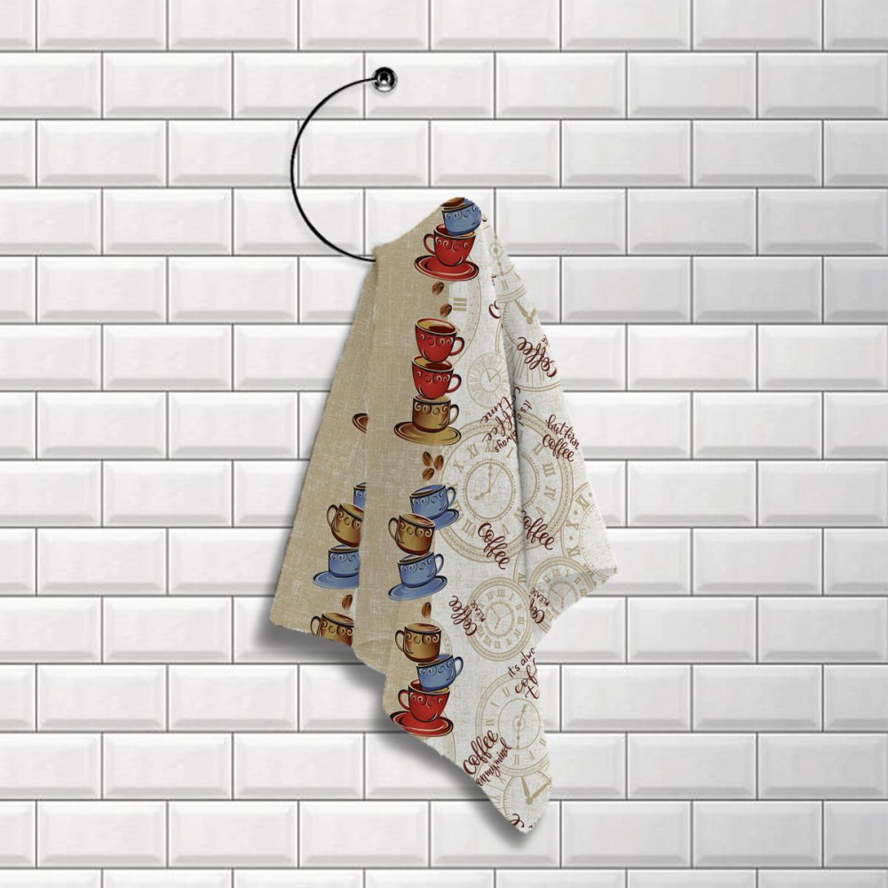 Комплект полотенец вафельных «Шарлиз» | Время кофе | Оптовая текстильная компания